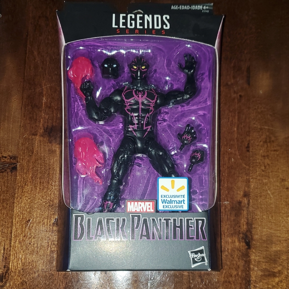 Marvel Legends Series Black Panther Figure - Black and Pink 2017